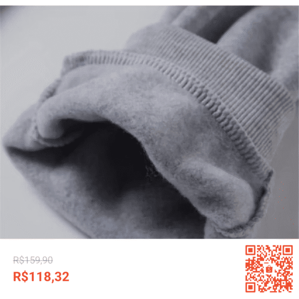 KIT 3 CALÇAS MOLETOM DOLLARS JOGGER SLIM UNISSEX OFERTA - Imagem 3