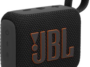 ORIGINAL: Caixa de Som, JBL, Go 4, Bluetooth, Portátil, Auracast, À Prova D'água e Poeira - Preta