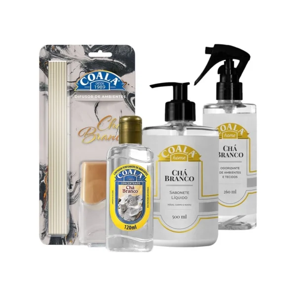 Kit Coala Home Chá Branco